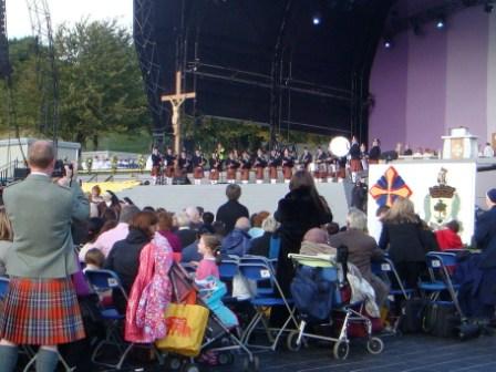 Strathclyde Police Pipe Band. 